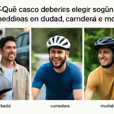 ¿Qué casco deberías elegir según si pedaleas en ciudad, carretera o montaña?